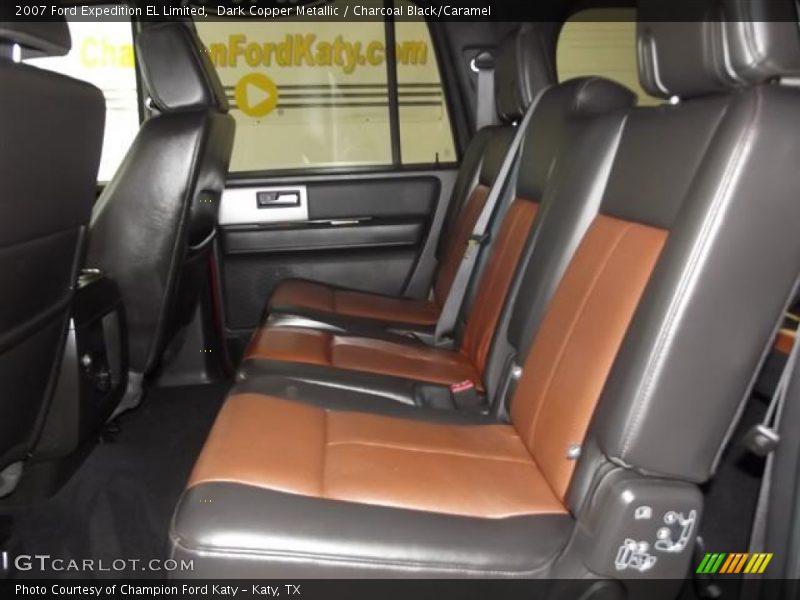  2007 Expedition EL Limited Charcoal Black/Caramel Interior