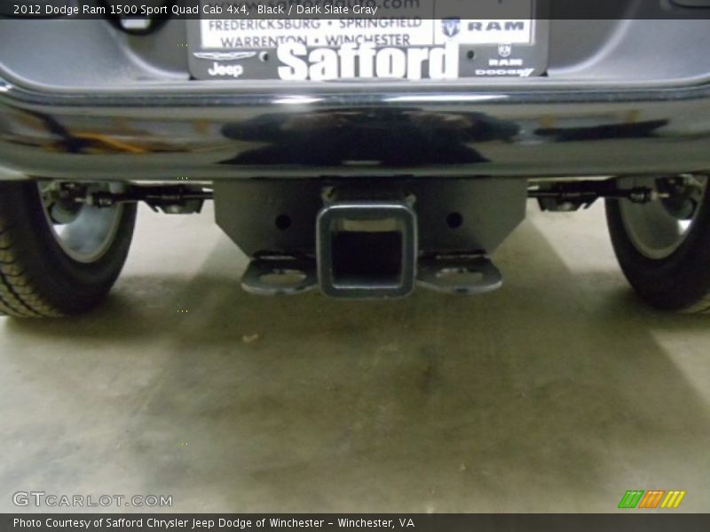 Black / Dark Slate Gray 2012 Dodge Ram 1500 Sport Quad Cab 4x4