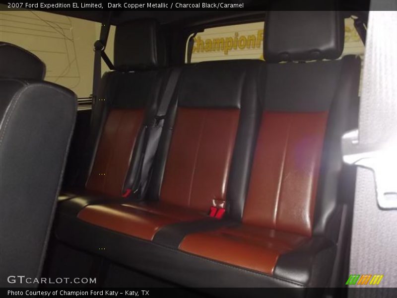 Dark Copper Metallic / Charcoal Black/Caramel 2007 Ford Expedition EL Limited