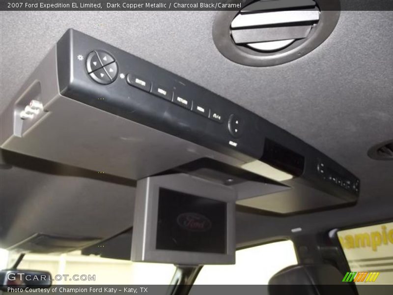Dark Copper Metallic / Charcoal Black/Caramel 2007 Ford Expedition EL Limited