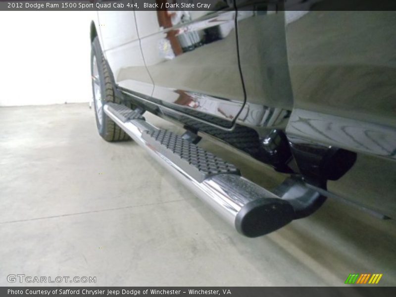 Black / Dark Slate Gray 2012 Dodge Ram 1500 Sport Quad Cab 4x4