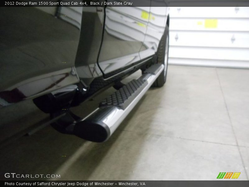 Black / Dark Slate Gray 2012 Dodge Ram 1500 Sport Quad Cab 4x4
