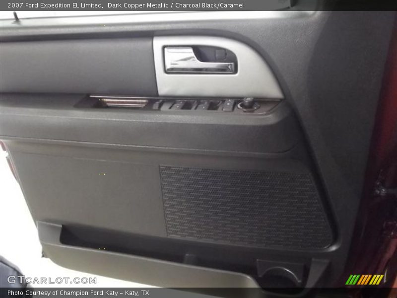 Dark Copper Metallic / Charcoal Black/Caramel 2007 Ford Expedition EL Limited