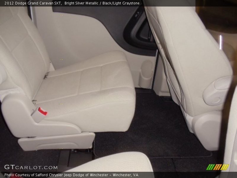 Bright Silver Metallic / Black/Light Graystone 2012 Dodge Grand Caravan SXT