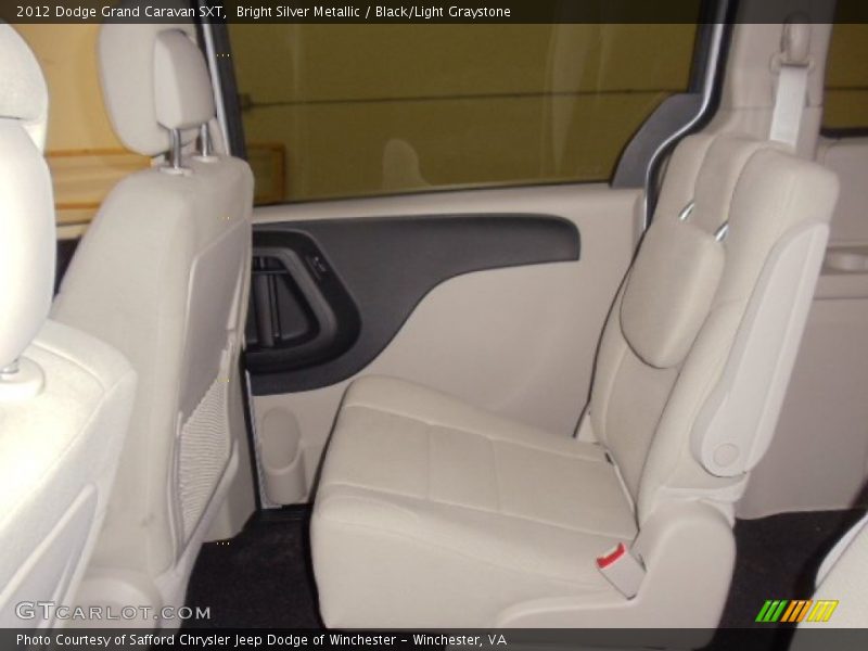 Bright Silver Metallic / Black/Light Graystone 2012 Dodge Grand Caravan SXT