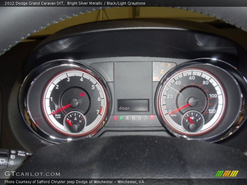  2012 Grand Caravan SXT SXT Gauges