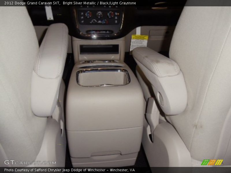 Bright Silver Metallic / Black/Light Graystone 2012 Dodge Grand Caravan SXT