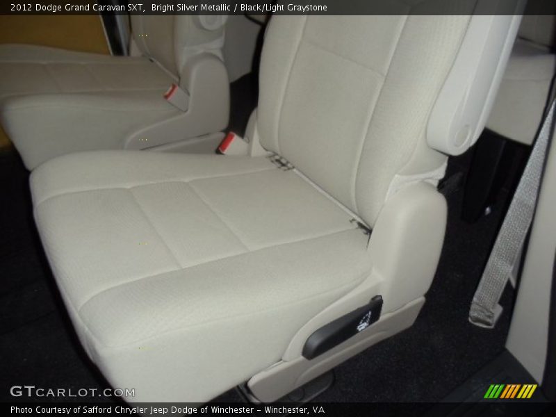 Bright Silver Metallic / Black/Light Graystone 2012 Dodge Grand Caravan SXT