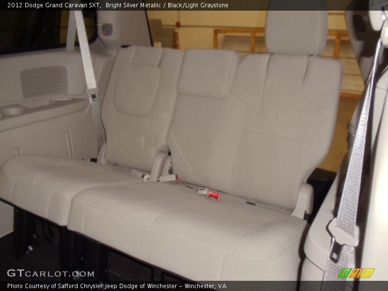 Bright Silver Metallic / Black/Light Graystone 2012 Dodge Grand Caravan SXT