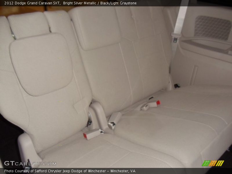 Bright Silver Metallic / Black/Light Graystone 2012 Dodge Grand Caravan SXT