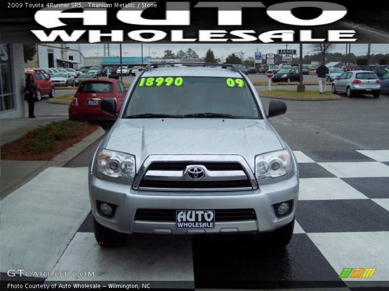 Titanium Metallic / Stone 2009 Toyota 4Runner SR5
