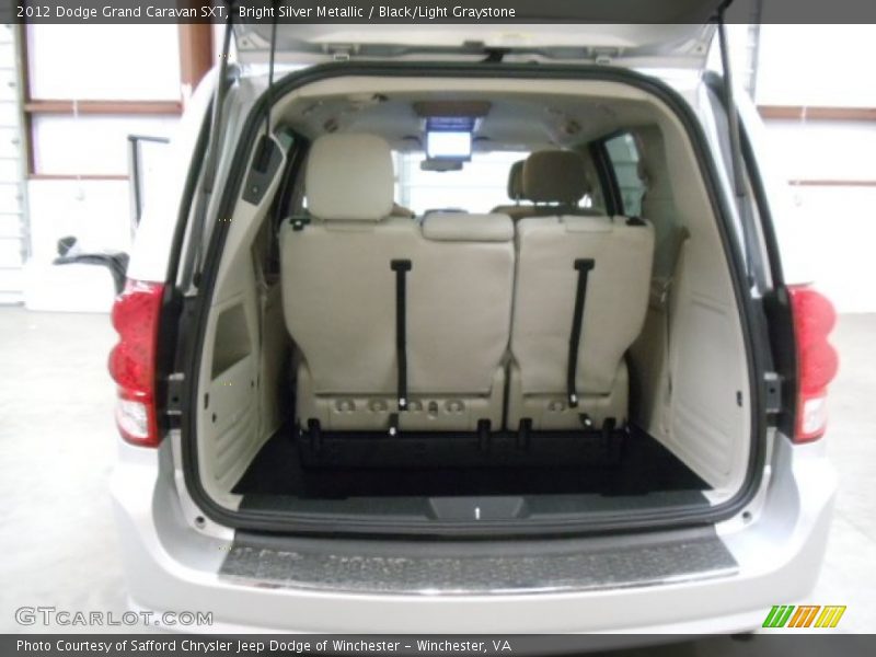 Bright Silver Metallic / Black/Light Graystone 2012 Dodge Grand Caravan SXT