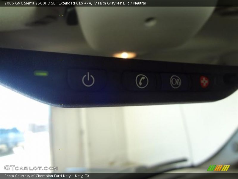 Stealth Gray Metallic / Neutral 2006 GMC Sierra 2500HD SLT Extended Cab 4x4