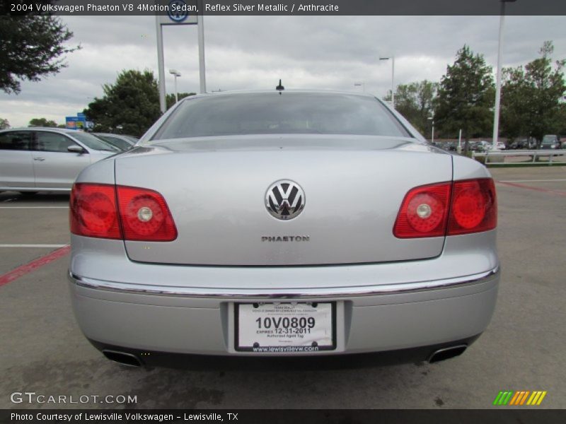 Reflex Silver Metallic / Anthracite 2004 Volkswagen Phaeton V8 4Motion Sedan