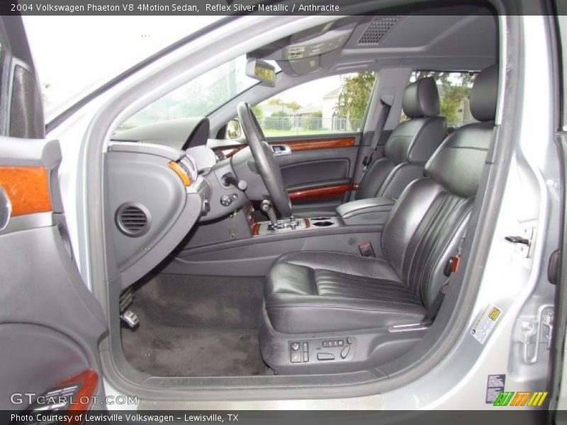  2004 Phaeton V8 4Motion Sedan Anthracite Interior