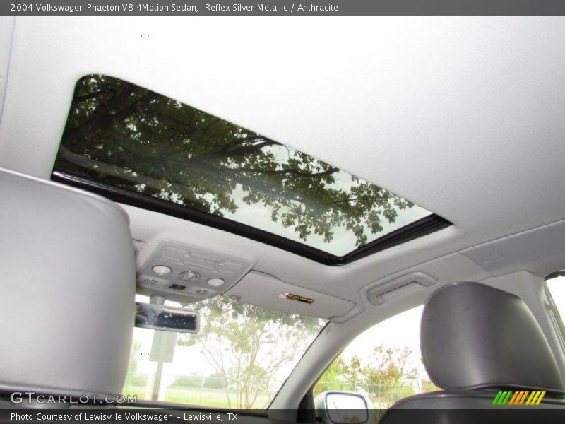 Sunroof of 2004 Phaeton V8 4Motion Sedan