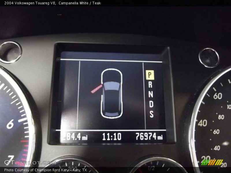 Campanella White / Teak 2004 Volkswagen Touareg V8