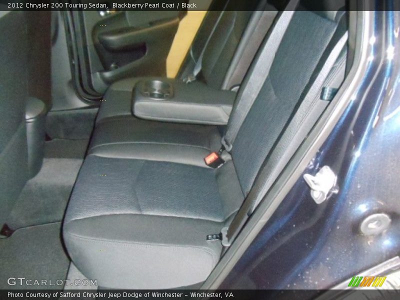 Blackberry Pearl Coat / Black 2012 Chrysler 200 Touring Sedan