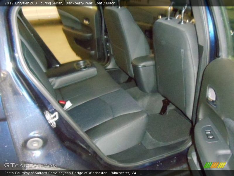 Blackberry Pearl Coat / Black 2012 Chrysler 200 Touring Sedan