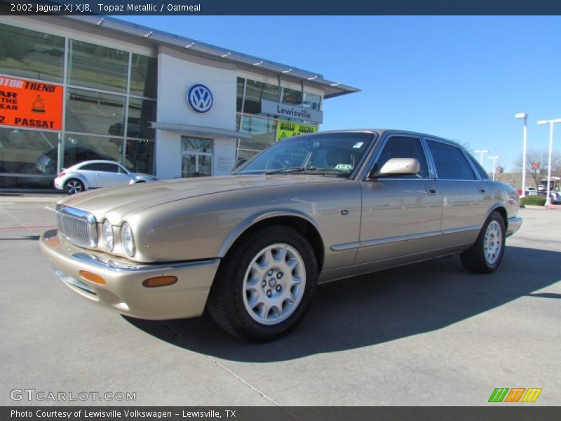 Topaz Metallic / Oatmeal 2002 Jaguar XJ XJ8