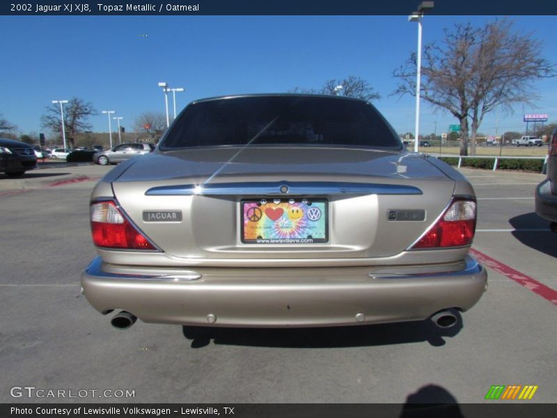 Topaz Metallic / Oatmeal 2002 Jaguar XJ XJ8