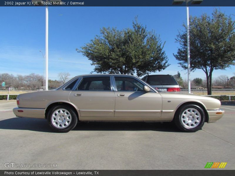 Topaz Metallic / Oatmeal 2002 Jaguar XJ XJ8