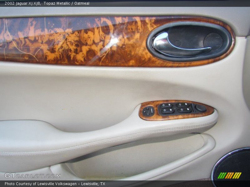 Topaz Metallic / Oatmeal 2002 Jaguar XJ XJ8