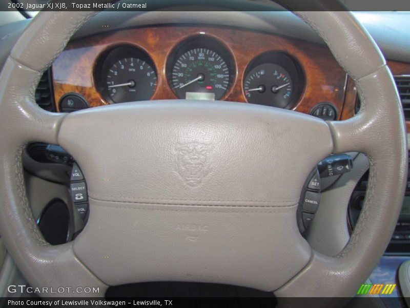 Topaz Metallic / Oatmeal 2002 Jaguar XJ XJ8
