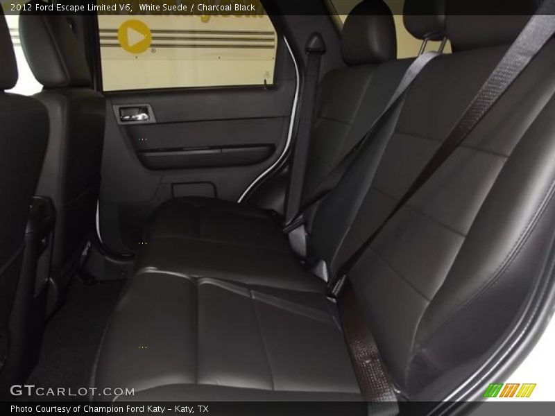 White Suede / Charcoal Black 2012 Ford Escape Limited V6