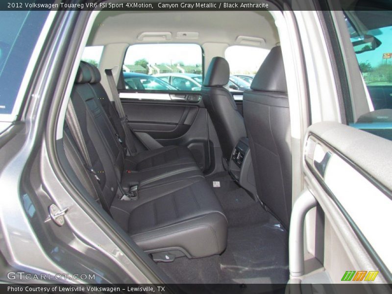  2012 Touareg VR6 FSI Sport 4XMotion Black Anthracite Interior