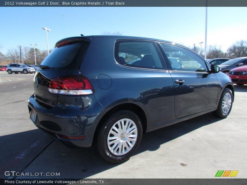 Blue Graphite Metallic / Titan Black 2012 Volkswagen Golf 2 Door