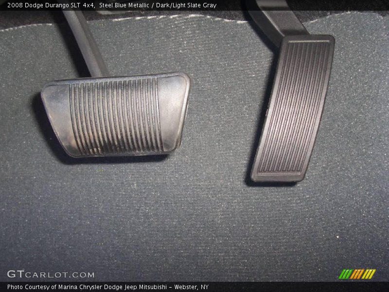 Steel Blue Metallic / Dark/Light Slate Gray 2008 Dodge Durango SLT 4x4