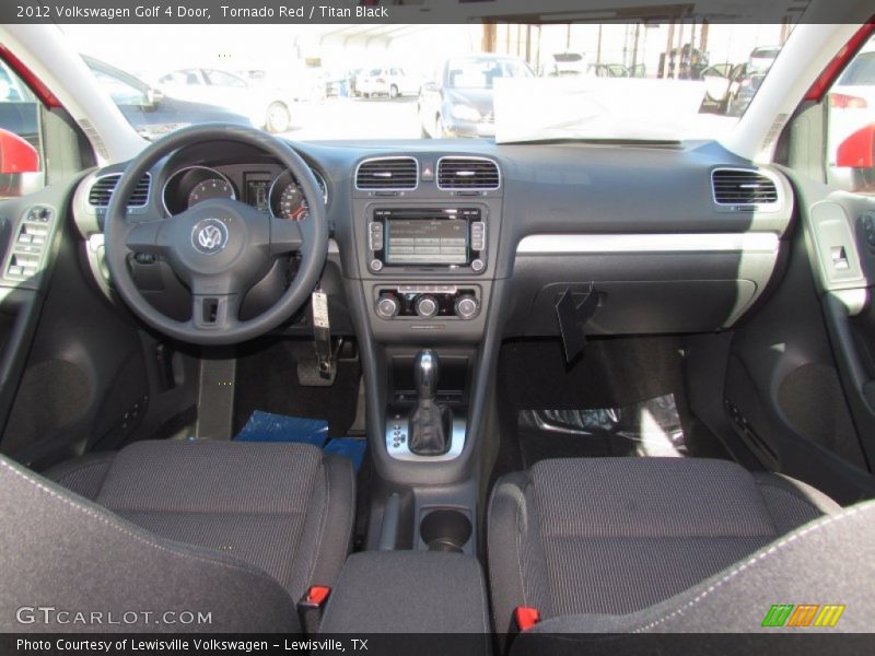 Dashboard of 2012 Golf 4 Door