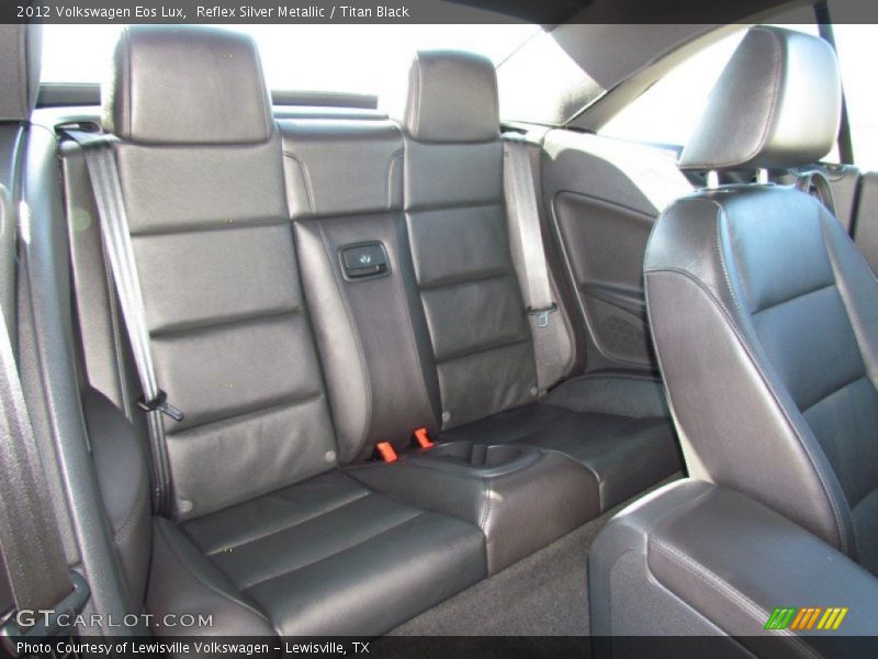 Rear Seat of 2012 Eos Lux