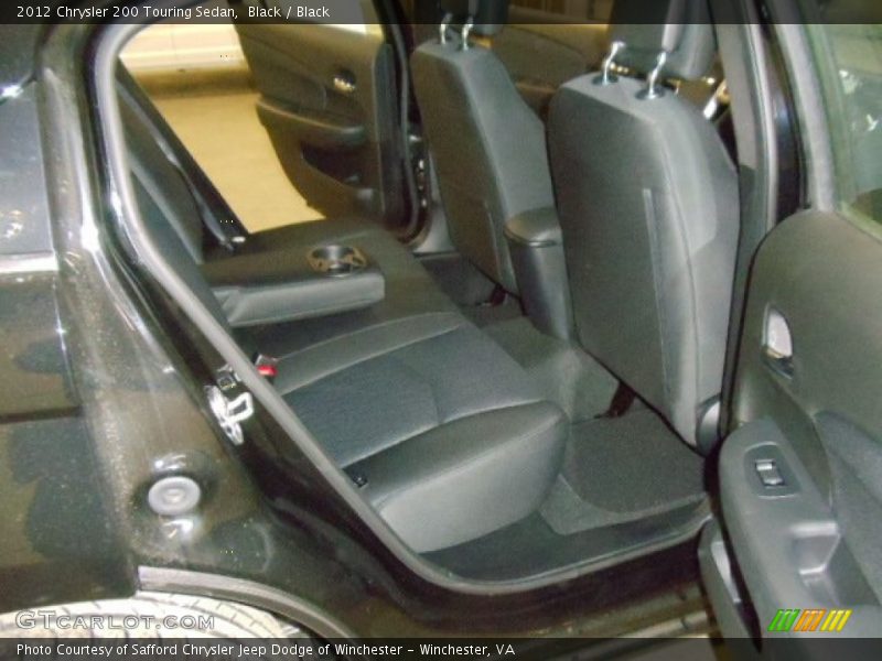 Black / Black 2012 Chrysler 200 Touring Sedan