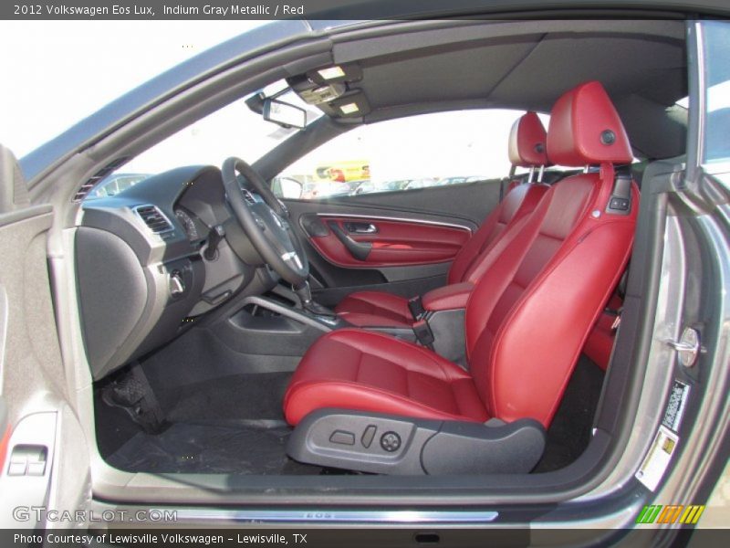 Front Seat of 2012 Eos Lux
