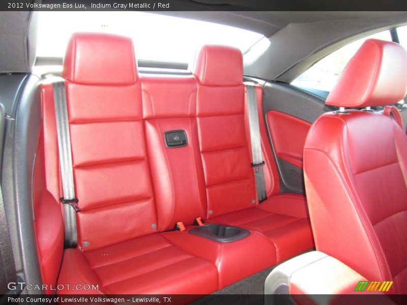 Rear Seat of 2012 Eos Lux