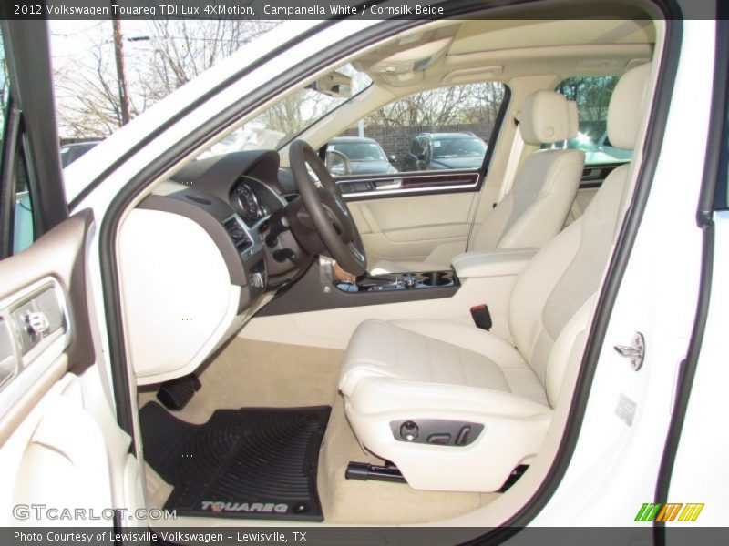 Campanella White / Cornsilk Beige 2012 Volkswagen Touareg TDI Lux 4XMotion