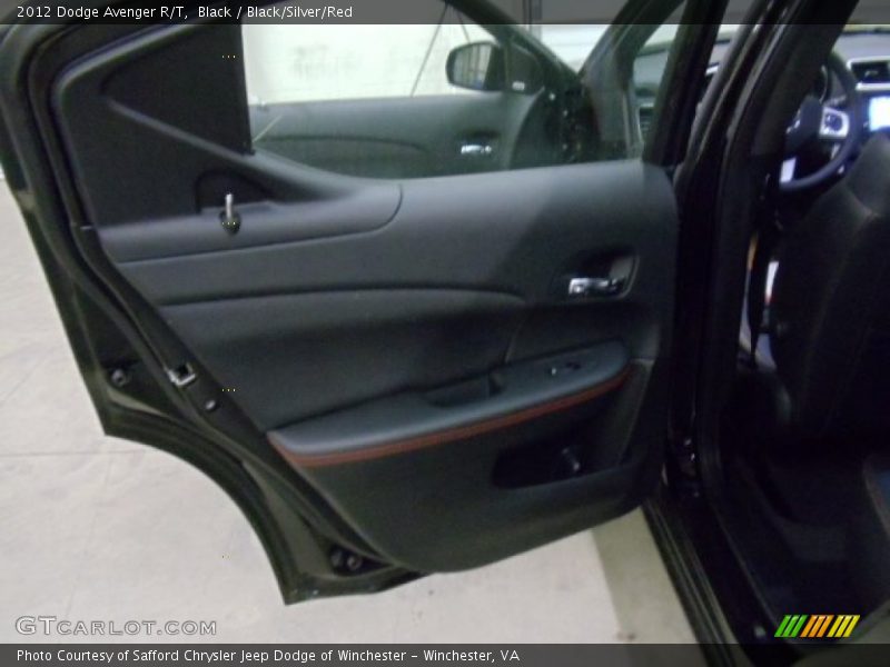 Black / Black/Silver/Red 2012 Dodge Avenger R/T