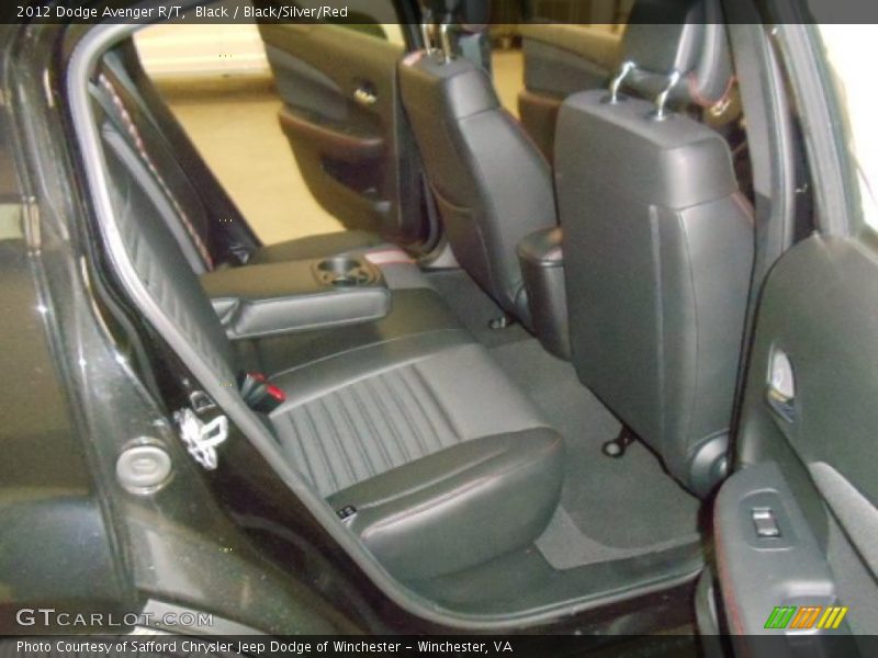 Black / Black/Silver/Red 2012 Dodge Avenger R/T