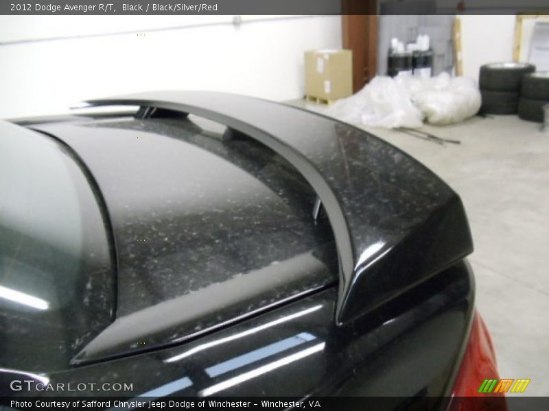 Black / Black/Silver/Red 2012 Dodge Avenger R/T