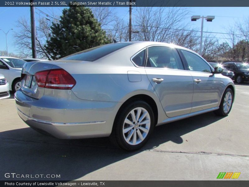Tungsten Silver Metallic / Titan Black 2012 Volkswagen Passat 2.5L SEL