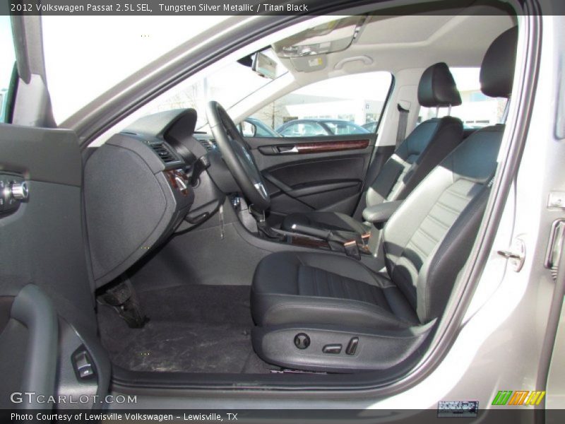 Tungsten Silver Metallic / Titan Black 2012 Volkswagen Passat 2.5L SEL