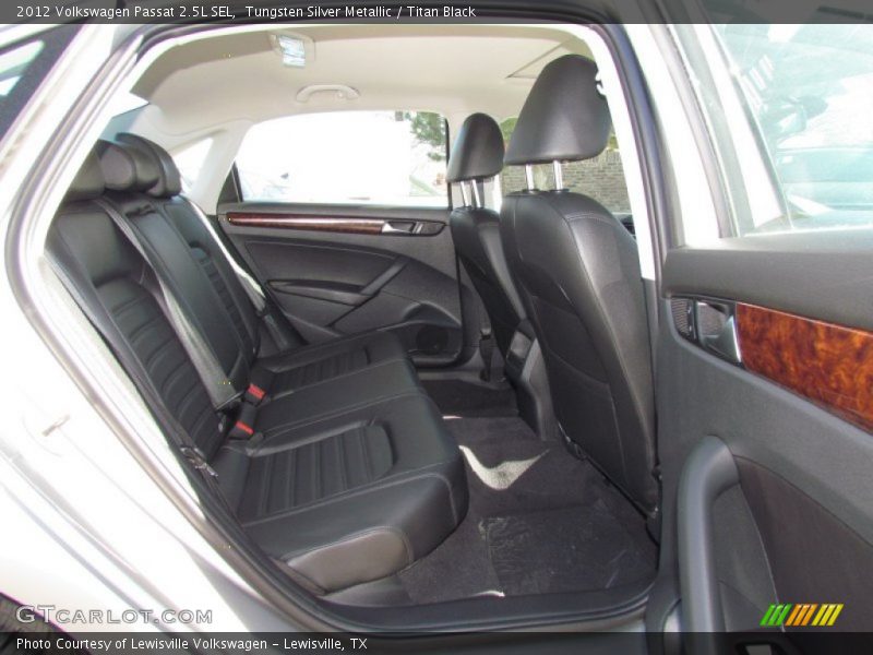 Tungsten Silver Metallic / Titan Black 2012 Volkswagen Passat 2.5L SEL