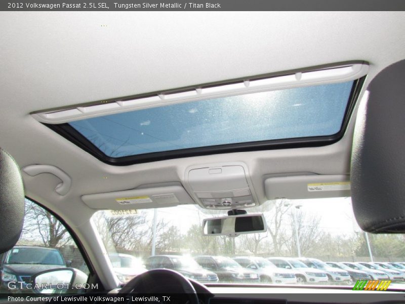 Tungsten Silver Metallic / Titan Black 2012 Volkswagen Passat 2.5L SEL