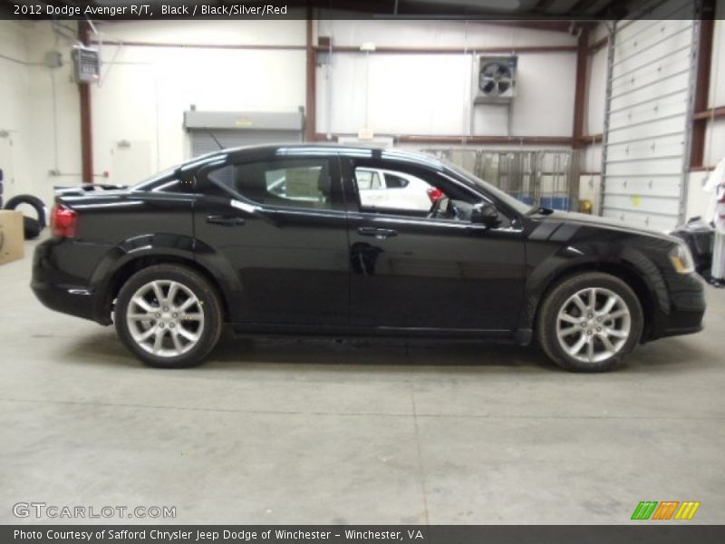 Black / Black/Silver/Red 2012 Dodge Avenger R/T