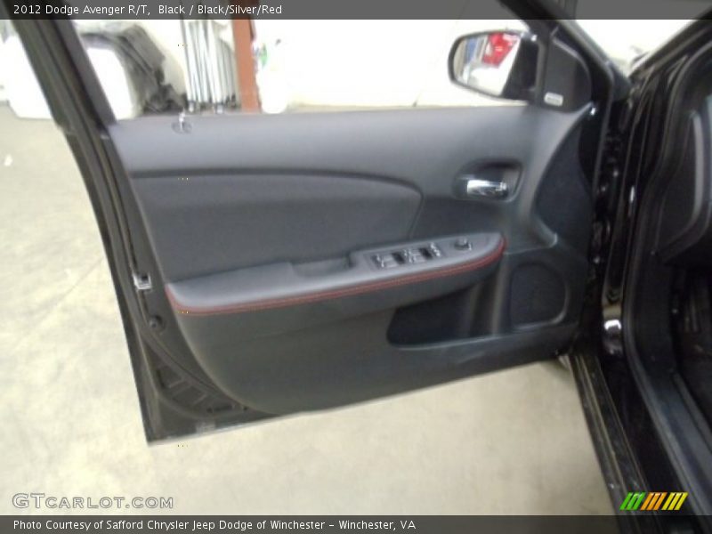 Black / Black/Silver/Red 2012 Dodge Avenger R/T