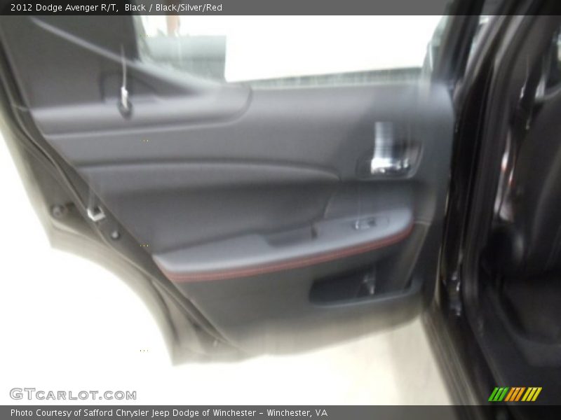 Black / Black/Silver/Red 2012 Dodge Avenger R/T