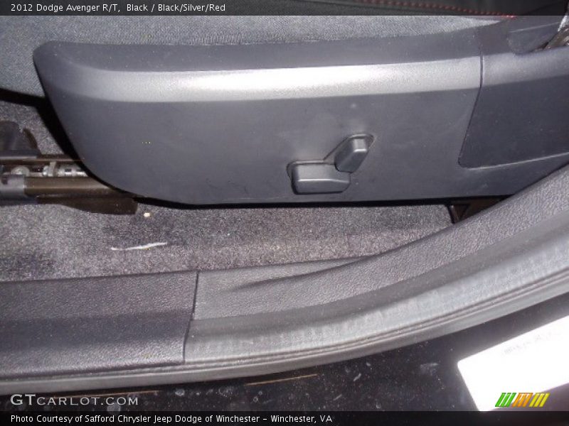 Black / Black/Silver/Red 2012 Dodge Avenger R/T