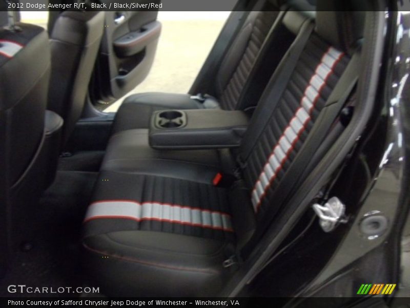 Black / Black/Silver/Red 2012 Dodge Avenger R/T
